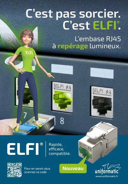 Embase ELFI® à repérage lumineux Uniformatic